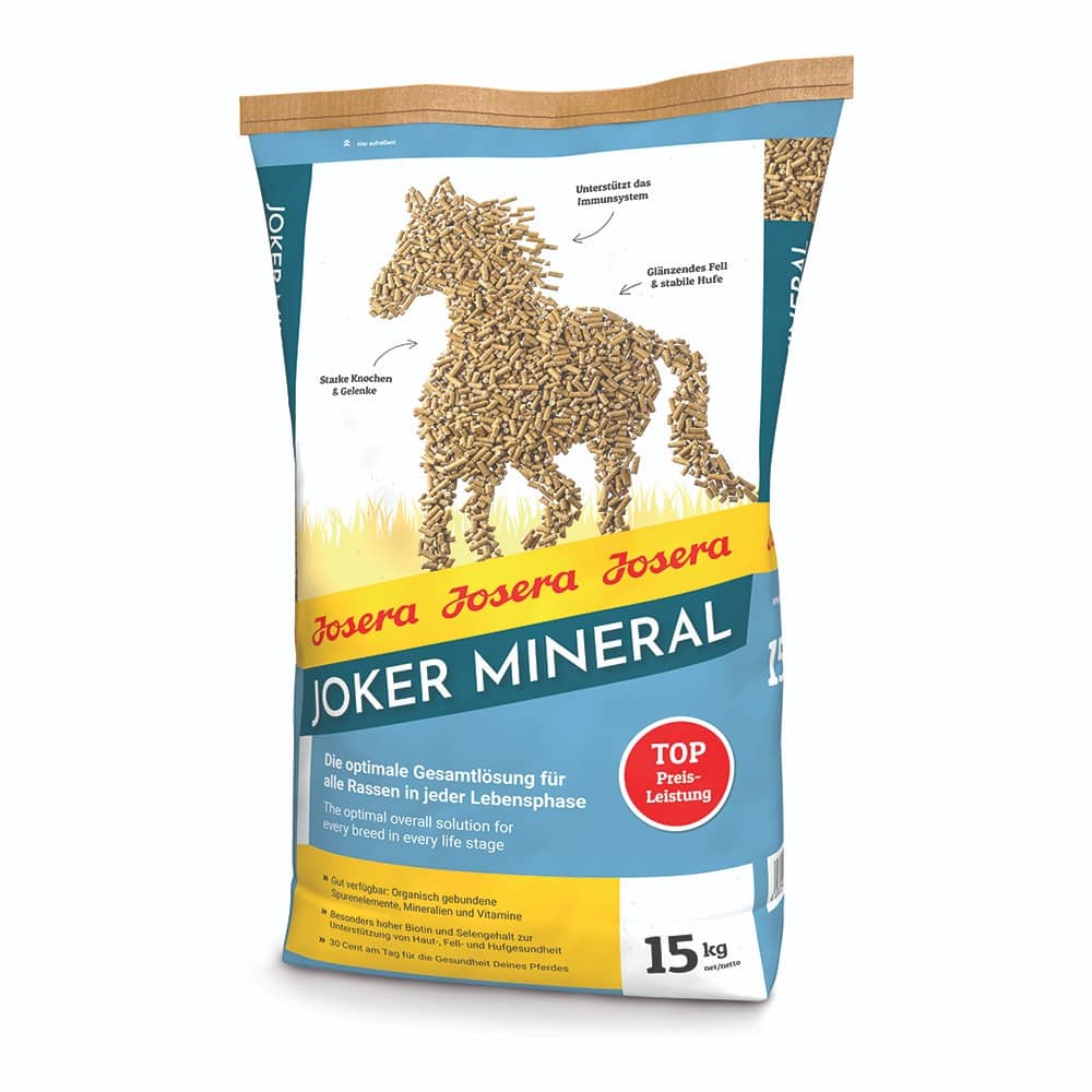 Josera Joker Mineral barība zirgiem ar vitamīniem 15kg